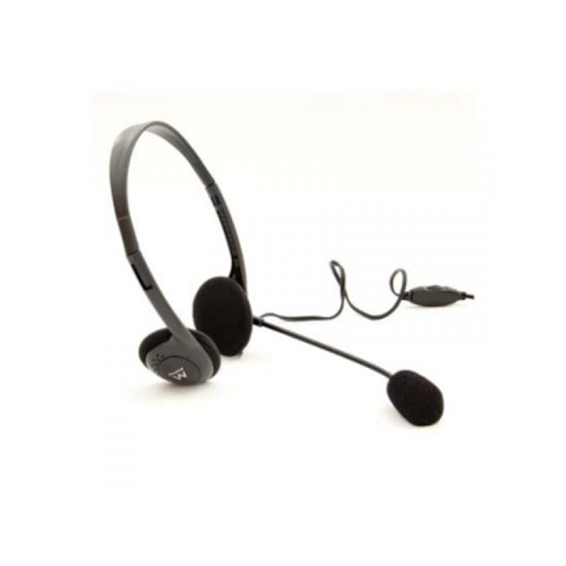 Ewent EW3563 écouteur/casque Avec fil Arceau Appels/Musique Noir - Image 1