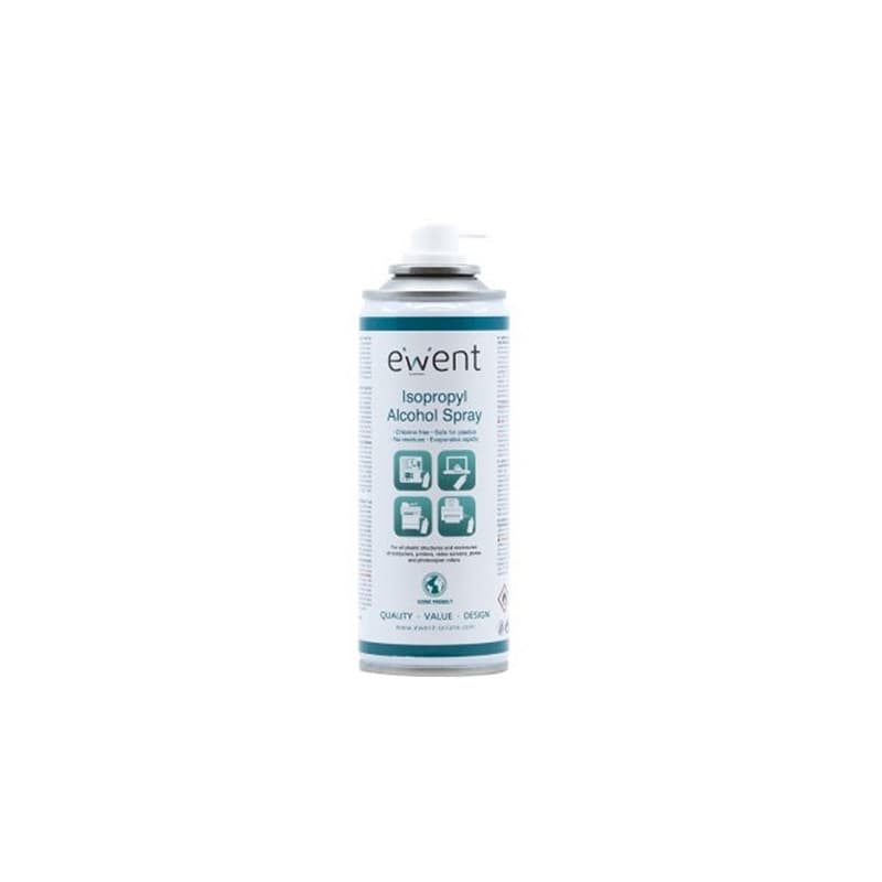 Ewent EW5613 kit de nettoyage pour ordinateur Imprimante Pulvérisateur de nettoyage d'équipement électronique 200 ml - Image 1