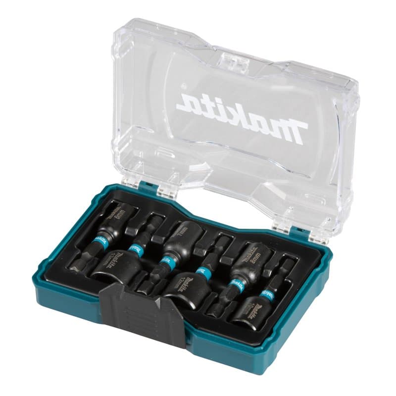 Coffret 6 douilles à queue Impact BLACK - MAKITA E-15768 - Image 1