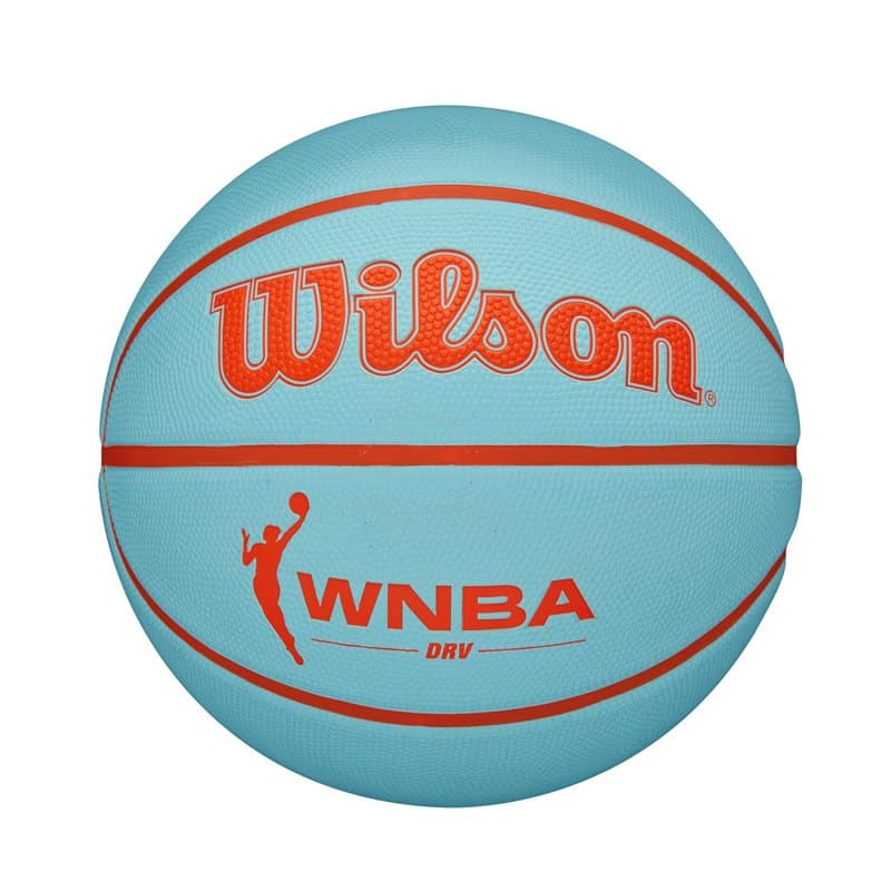 Ballon de Basket Outdoor WNBA DRV, Aqua/Orange, 6 - Image 1