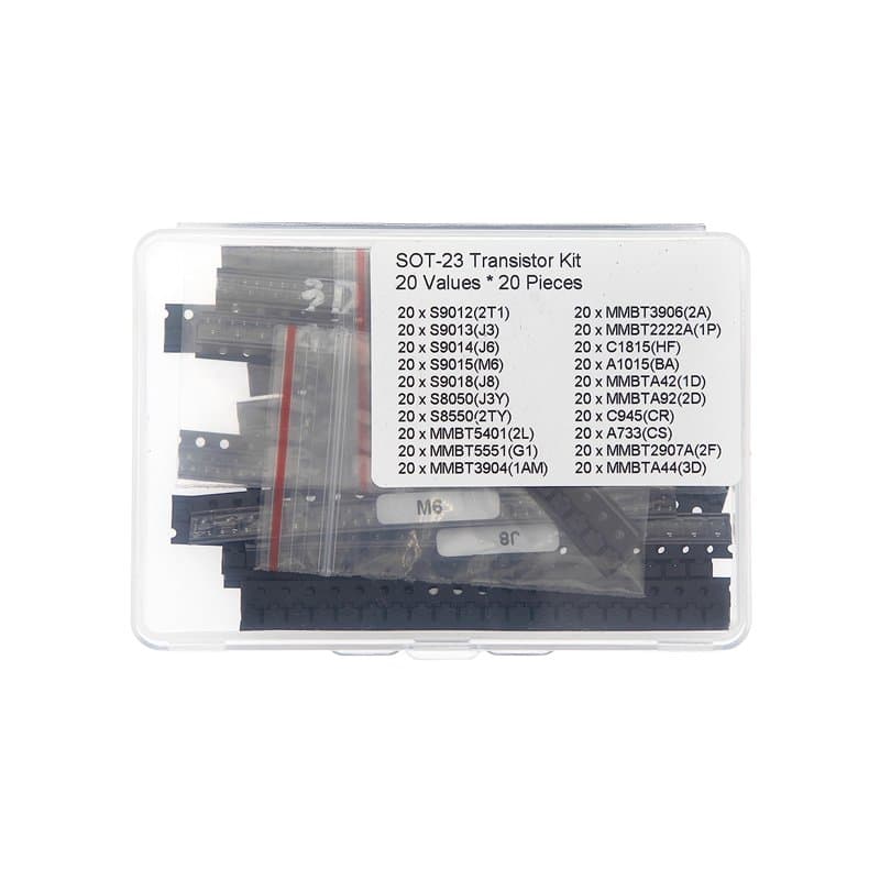 20 Valeurs * 20 Pièces SOT-23 SMD Transistor Kit - Image 1