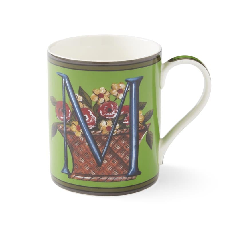 Spode Kit Kemp – Mug Alphabet (Kit Kemp - Alphabet M) - Image 1