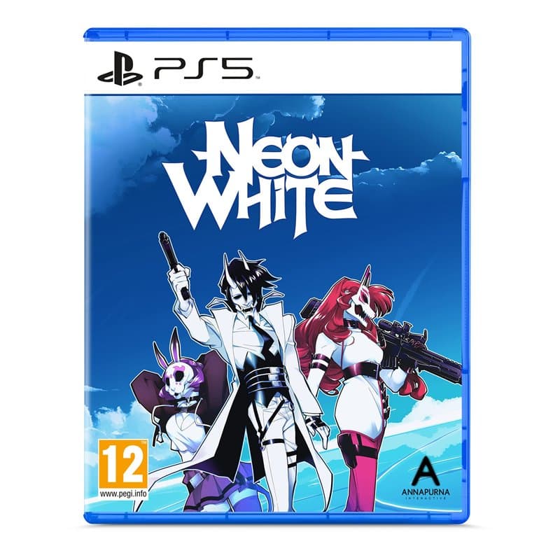 Neon White Playstation 5 - Image 1