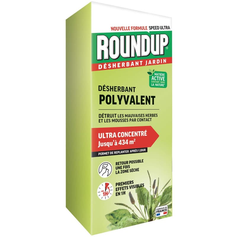 Roundup Désherbant Concentré Multi-usages 1L - Image 1