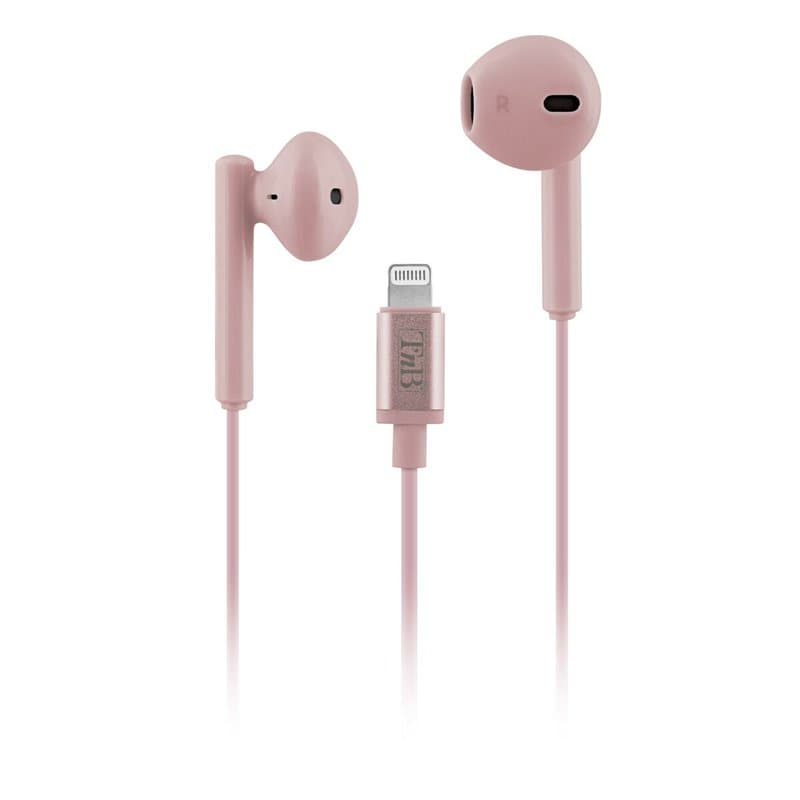 Casque bouton T'NB CURV Rose - Image 1