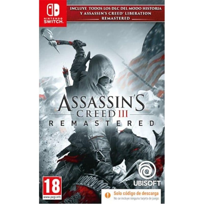Assassin's Creed III Remastered (Code en Box) Switch - Image 1