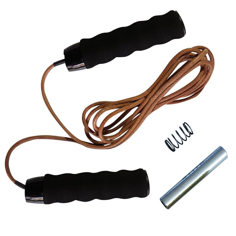 Corde à sauter cuir lestable 500 g - Image 1