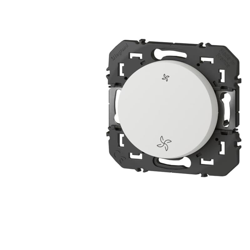 Interrupteur commande VMC DOOXIE finition blanc - Image 1