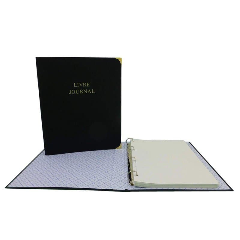 RELIURE ECOLOGIQUE 'LIVRE JOURNAL' + RECHARGE - Image 1