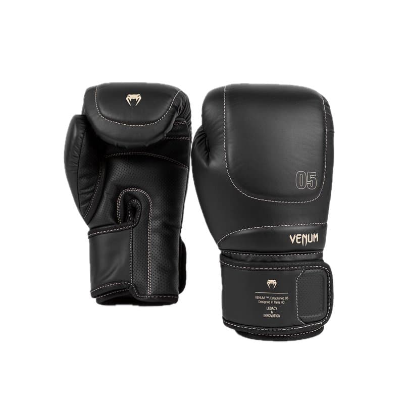 Venum, Impact Evo Gants de Boxe, Mixte Adulte, 10 Oz, Noir - Image 1