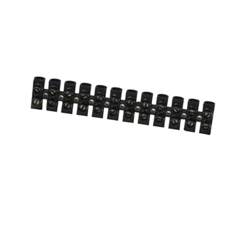 BATILEC - Barrette connexion 16 mm² 12 plots – Noir - Image 1