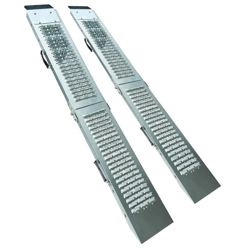 Lot de 2 Rampes de chargement pliables 160cm WERKA PRO - Image 1