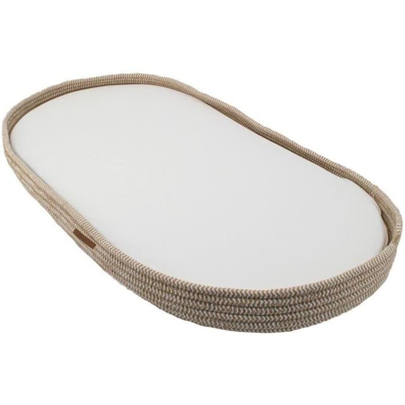 Matelas a langer tressé - DOMIVA - Honey Moon - Coton tressé - Image 1