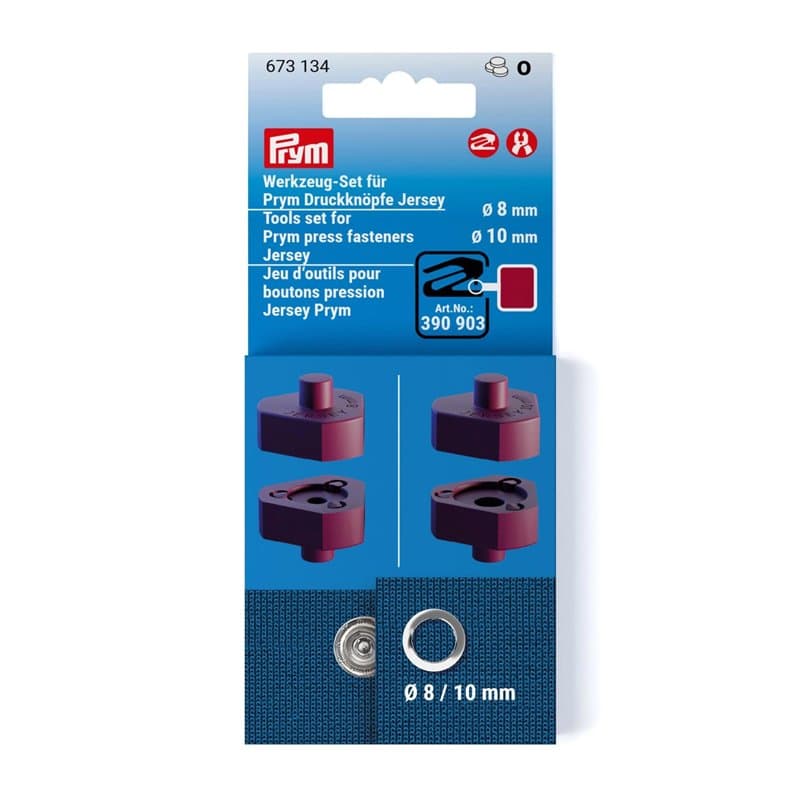 Prym 673134 Jeu d'outils pour boutons pression Prym - Image 1