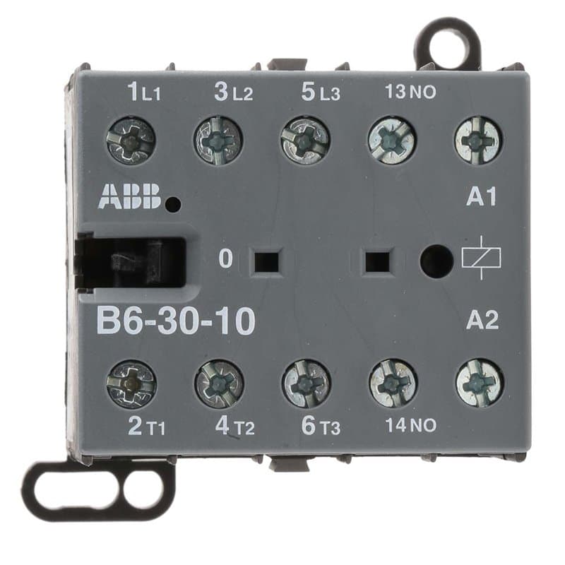abb-entrelec B6 – minicontactor -3010 24 V 40/450hz Vis - Image 1