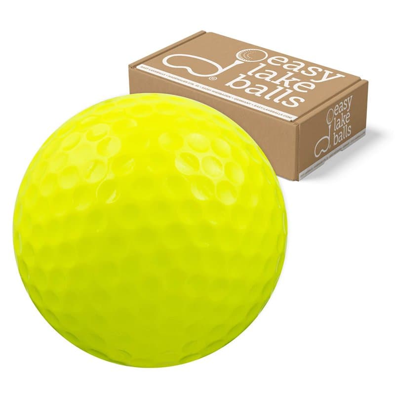 Lot de 100 balles de golf jaunes - Qualité AAAA/AAA - Image 1