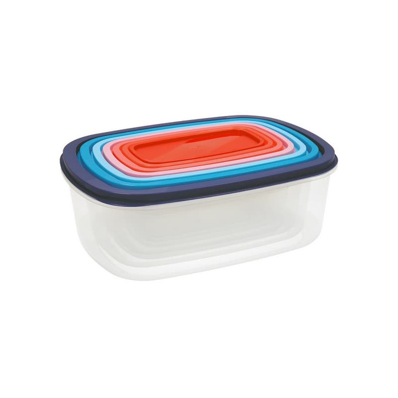 Ensemble de Boîtes à Lunch Quid Habitat (7 pcs) Plastique - Image 1
