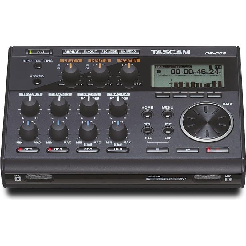 Tascam DP-006 – Pocketstudio numérique 6 pistes - Image 1
