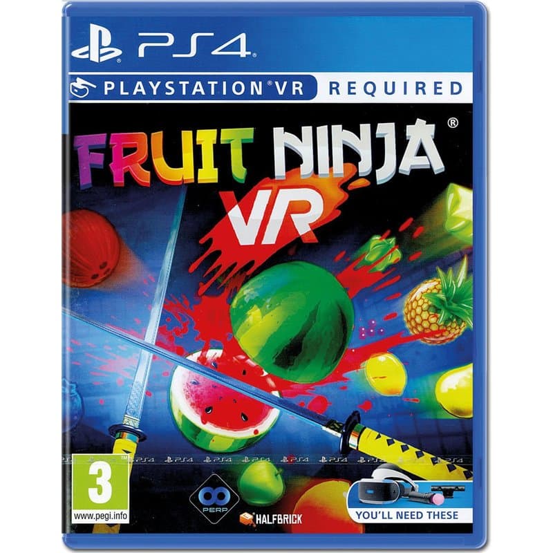 VR Fruit Ninja PS-4 UK multi [Import anglais] - Image 1