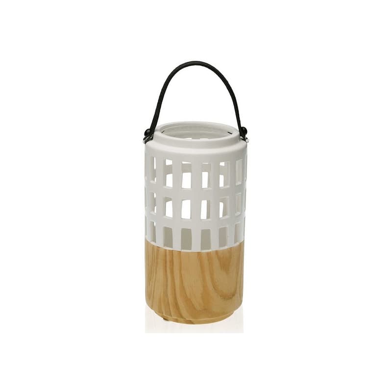 Lanterne Versa Porcelaine (20,5 x 40,5 x 20,5 cm) - Image 1