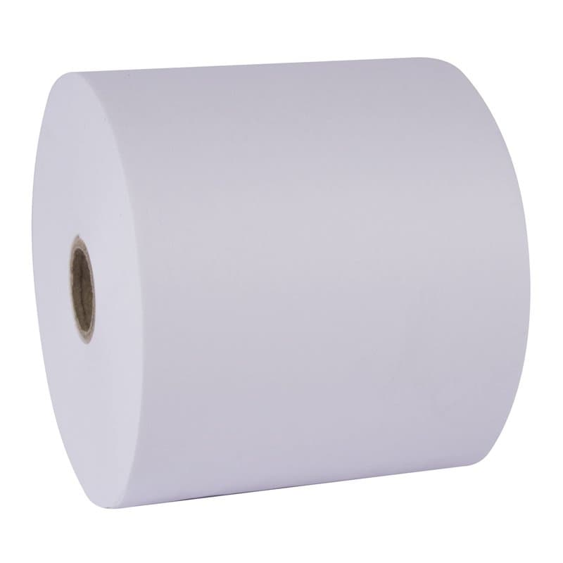 Lot de 10 rouleaux de papier autocopiant. - Image 1
