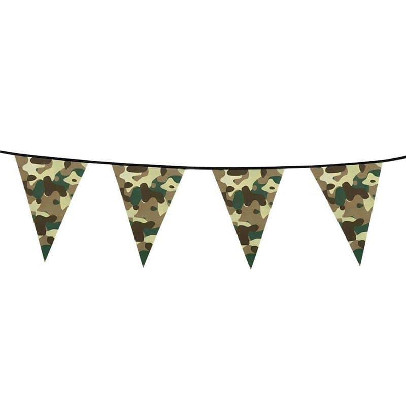 Boland BOL44300 Guirlande Fanions Militaire 6 m - Image 1