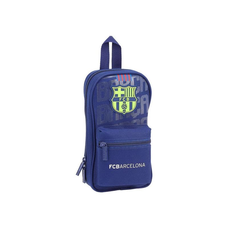 Plumier sac à dos F.C. Barcelona Bleu 12 x 23 x 5 cm (33 Pièces) - Image 1