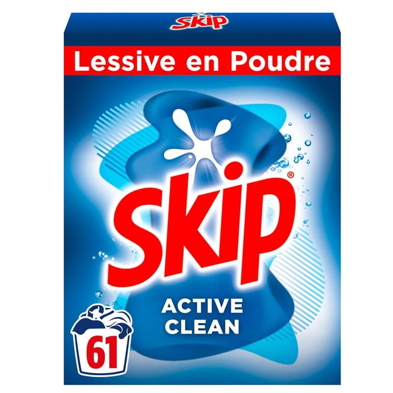 Skip Lessive en Poudre Active Clean 61 Lavages - Image 1
