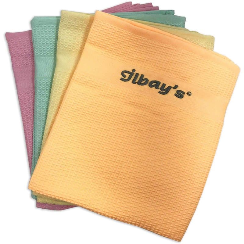 Ilbays Lot de 4 chiffons en microfibre - Image 1