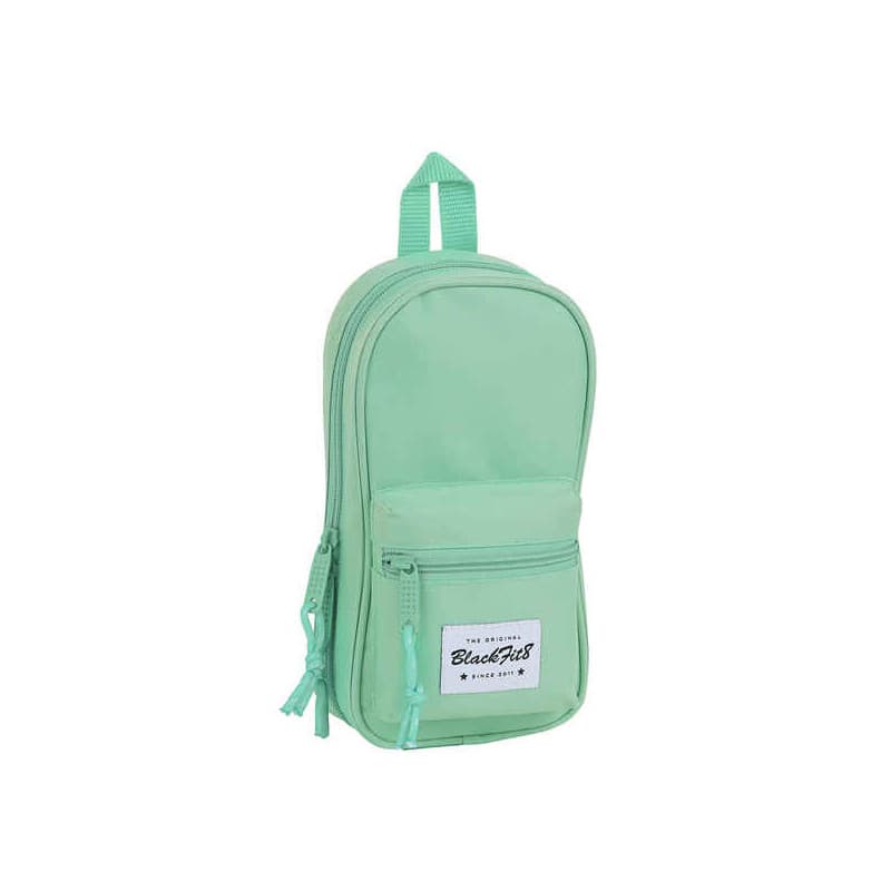 Plumier sac à dos BlackFit8 M847 Turquoise 12 x 23 x 5 cm - Image 1