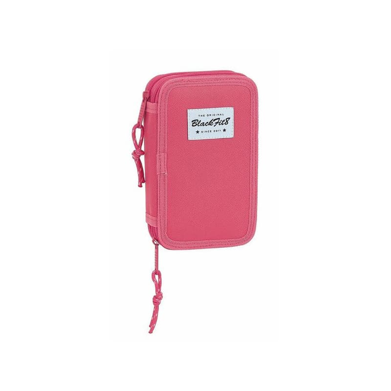 Plumier double BlackFit8 M854 Rose 12.5 x 19.5 x 4 cm (28 Pièces) - Image 1