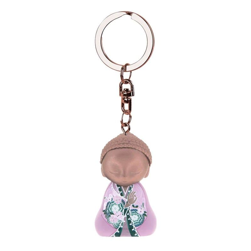 LITTLE BUDDHA Femme, KEYCHAIN, Multicolore, 4,5 cm - Image 1