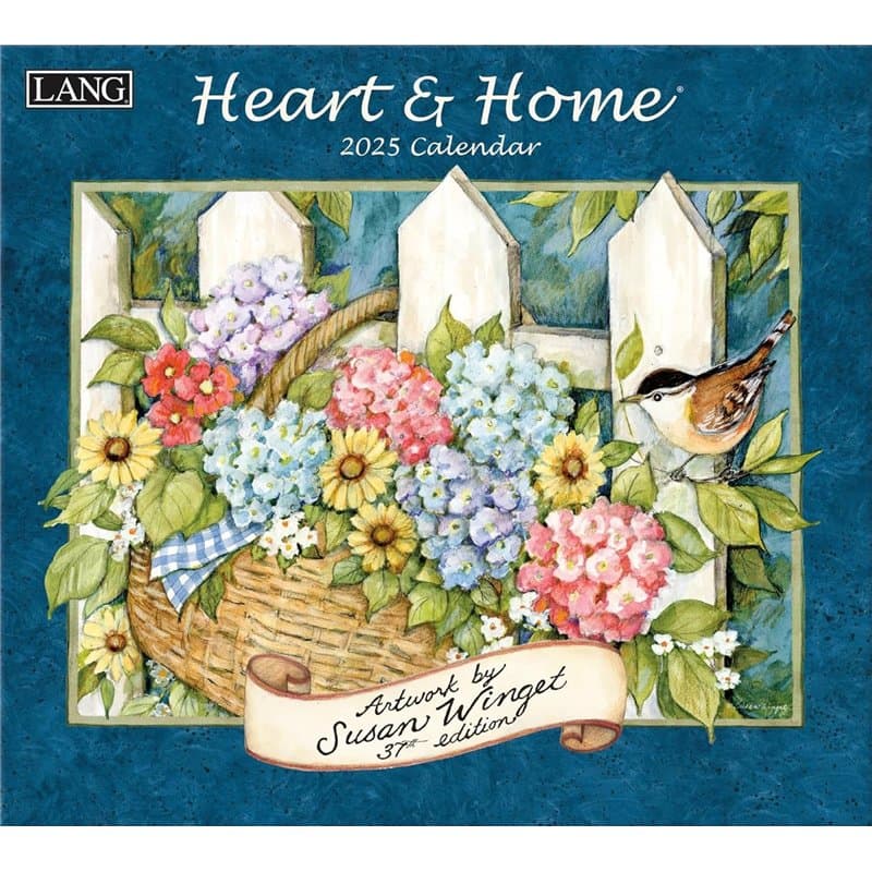 Heart & Home(r) 2025 Calendrier mural - Image 1