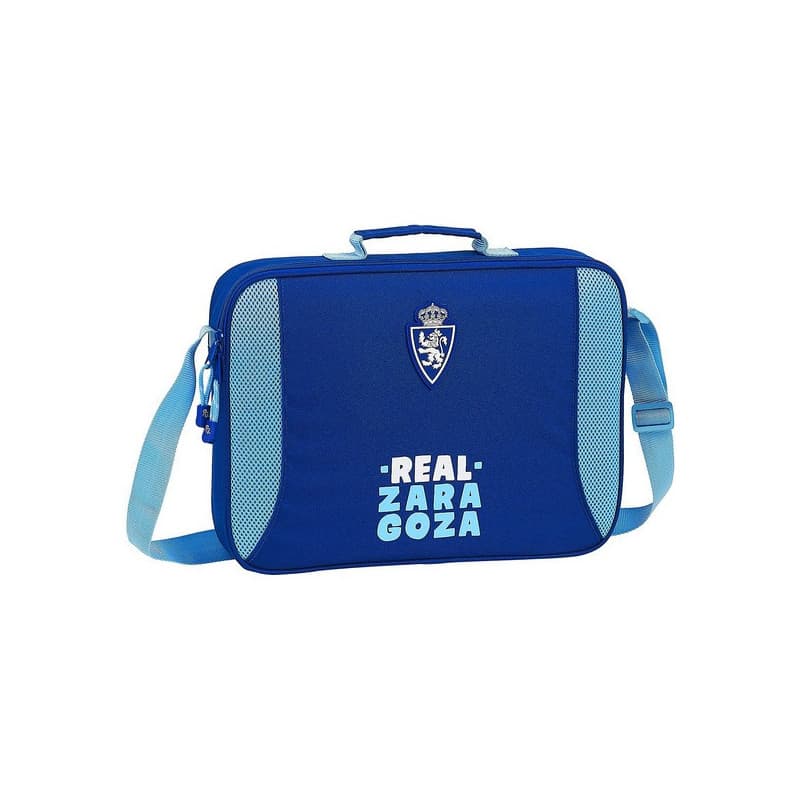 Cartable d'école Real Zaragoza Bleu Bleu clair (38 x 28 x 6 cm) - Image 1