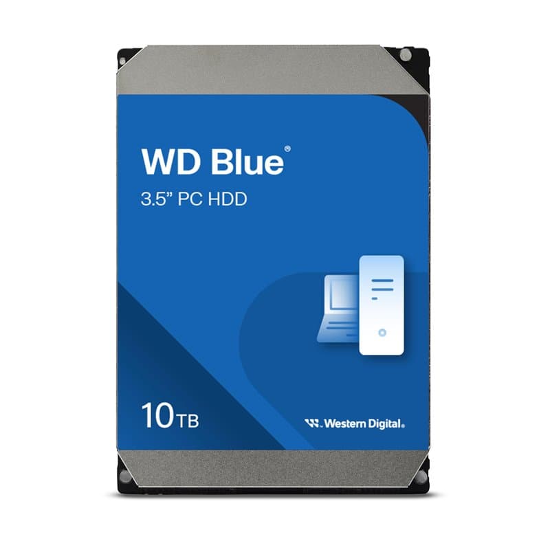WESTERN DIGITAL WD Blue 3 5p SATA 6Gb s 10To 512Mo - Image 1
