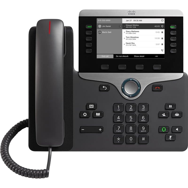 Cisco 8811 téléphone Fixe Noir LCD - Image 1