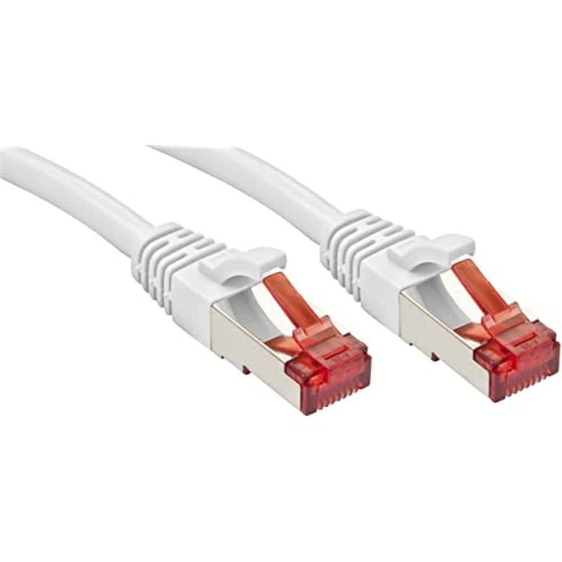 Lindy Câble réseau Cat.6 S/FTP, cuivre, 250MHz, Blanc, 30m - Image 1