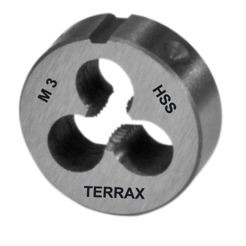 Ruko 22568 Terrax Filière de filetage DIN Ground M3 - Image 1