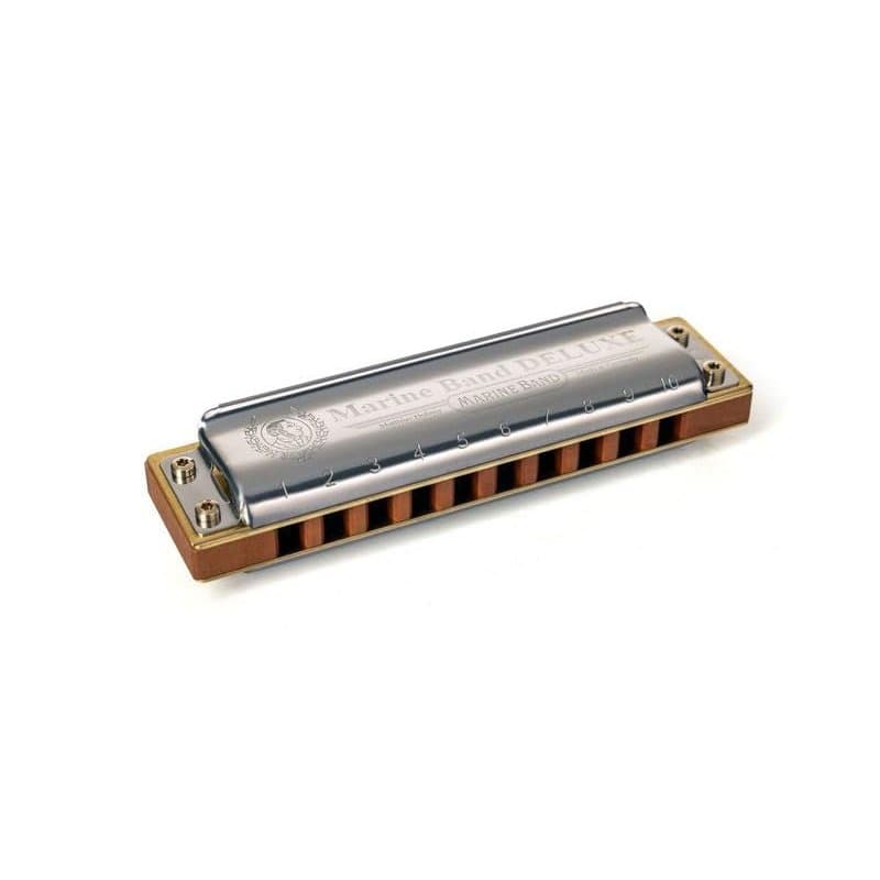 HOHNER Marine Band Deluxe Harmonica G - Image 1