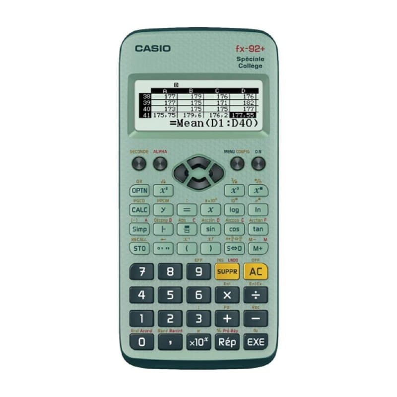 Casio - Calculatrice FX 92+ Spécial Collège - Image 1