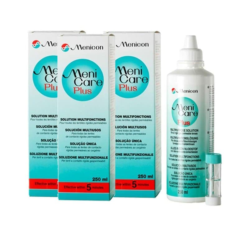 Menicare Lot de 3 produits nettoyants Blanc - Image 1