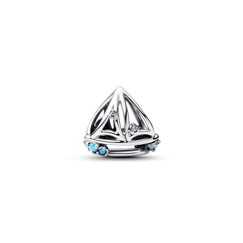 Perle de verre Pandora 793905C01 Argenté - Image 1