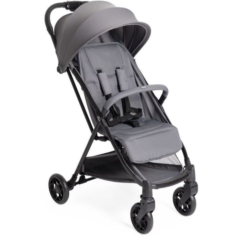 CHICCO - Poussette citadine - Urbino - 4 roues - Gris - Image 1