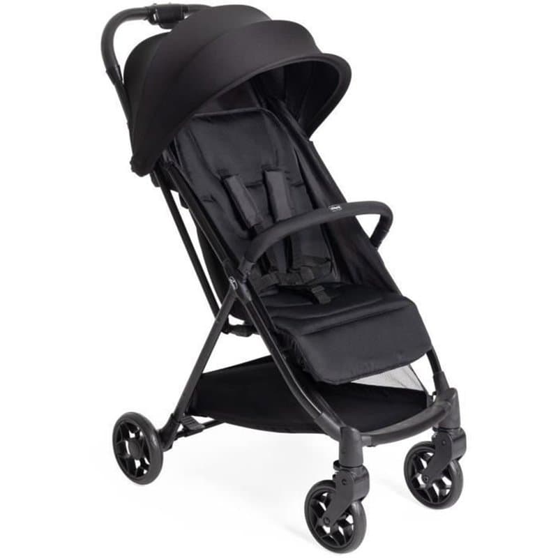 CHICCO - Poussette citadine - Urbino - 4 roues - Noir - Image 1