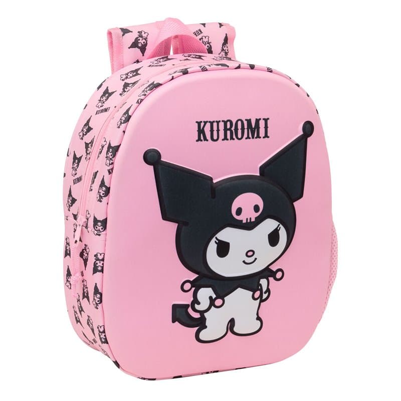 Cartable Kuromi Rose 27 x 33 x 10 cm - Image 1