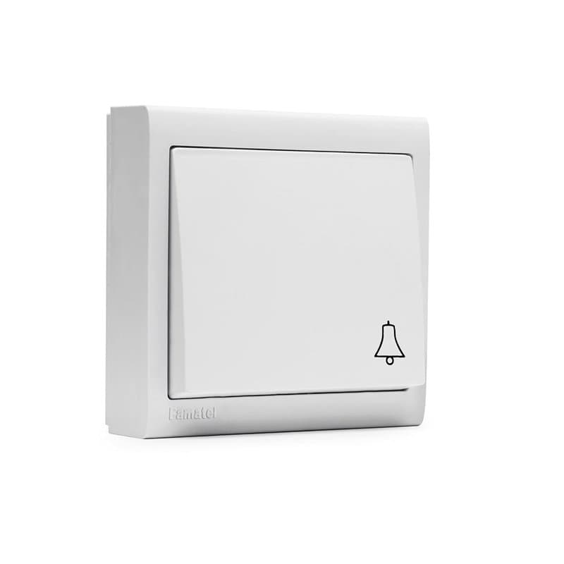 FAMATEL 8010-Bouton de sonnette surface 250 V-10A - Image 1