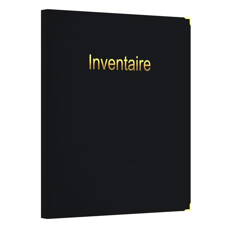 Livre Classeur Inventaire avec Recharge 100 feuilles - Image 1