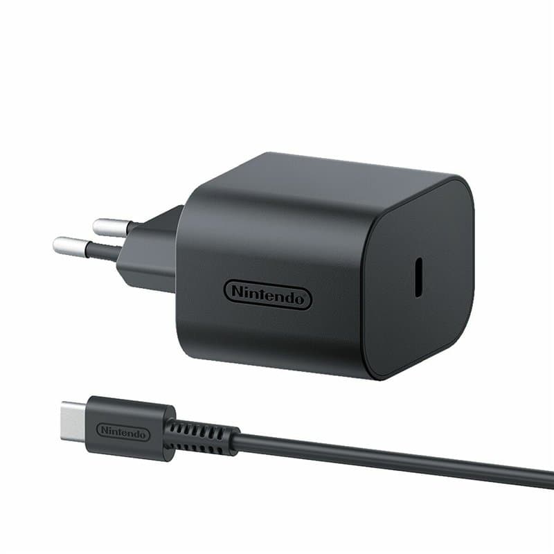Câble USB Nintendo CARGA N-SWITCH 2 Noir - Image 1