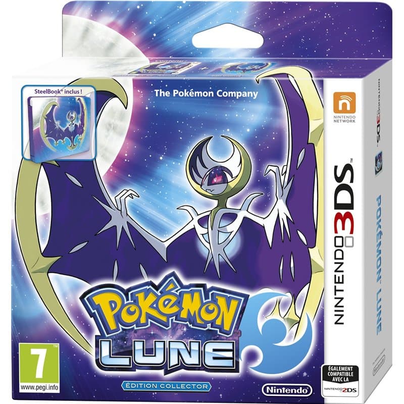Pokémon : Lune - édition fan (Jeu + Steelbook) - édition limitée - Image 1