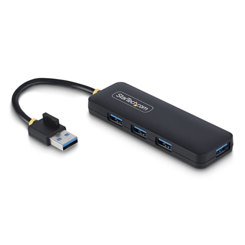 Hub USB 4 Ports Startech H5A4A-USB-HUB Noir - Image 1